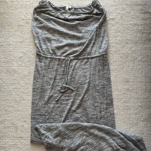 Gray Maxi Dress